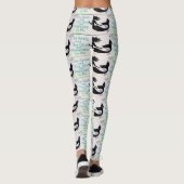 Leggings sirènes de sable et de mer (Dos)