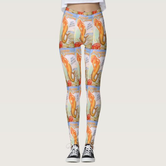 Leggings sirènes fraîches d'huître (Devant)