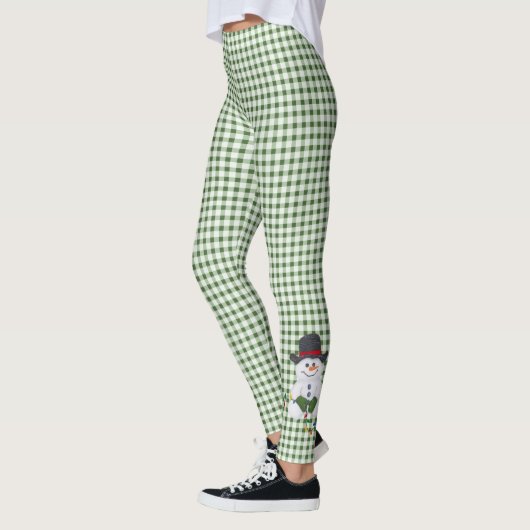 Leggings Sitting Snowman (Gauche)