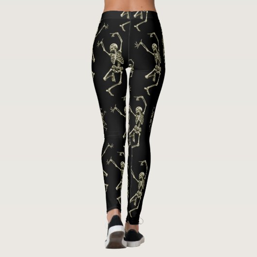 Leggings Skeletos dansants (Dos)