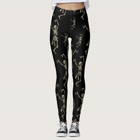 Leggings Skeletos dansants (Devant)