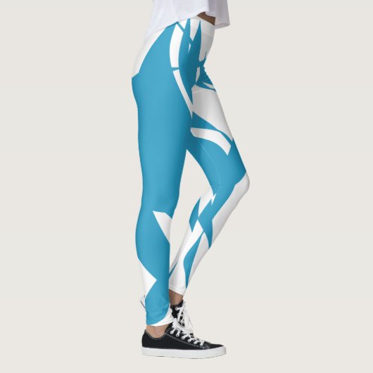 LEGGINGS SKETCH BLEU (Droite)