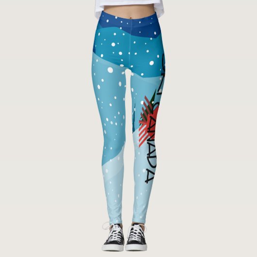 Leggings Ski SUPÉRIEUR Canada (Devant)