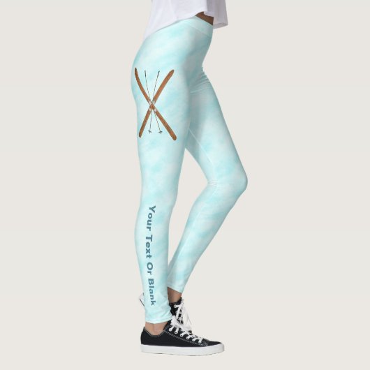 Leggings Skis De Fond Et Polonais (Droite)
