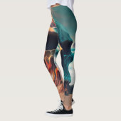 Leggings Skull on the beach (Gauche)