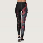 Leggings Skulltop Manor : Un cauchemar lâché (Dos)