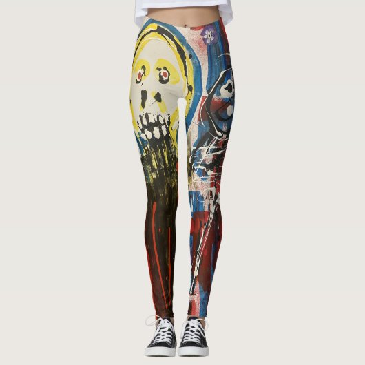 Leggings SKULLY CRÂNE (Devant)