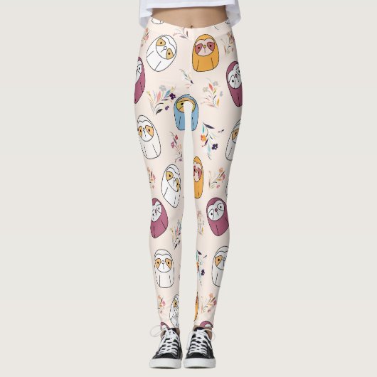 Leggings Sleepy Sloth (Devant)