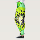 Leggings Slices Kiwi : Vibrant et frais (Gauche)