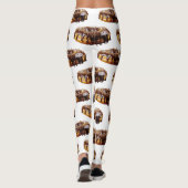 Leggings SlipperyJoe's decadent donut covered thick glossy (Dos)
