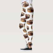 Leggings SlipperyJoe's decadent donut covered thick glossy (Gauche)