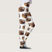 Leggings SlipperyJoe's decadent donut covered thick glossy (Droite)