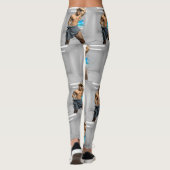 Leggings SlipperyJoe's Man serviette brisée mur de brique b (Dos)