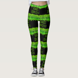 Leggings SlipperyJoe's veganisme féministe attention-grabbi