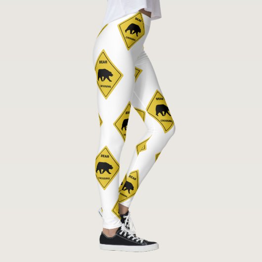 Leggings SlipperySignal de passage de l'ours de Joe silhoue (Droite)