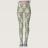 Leggings Sloth Butt Hanging Sloth (Devant)