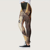 Leggings smartmix animal- loup (Gauche)