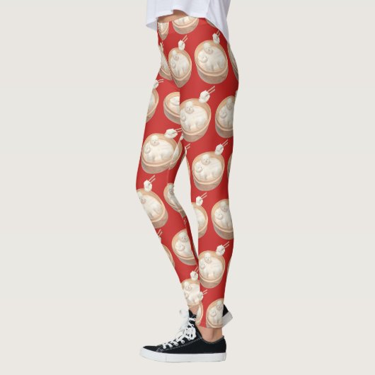 Leggings Smile Dog - Xiao Long Bao Délice (Gauche)