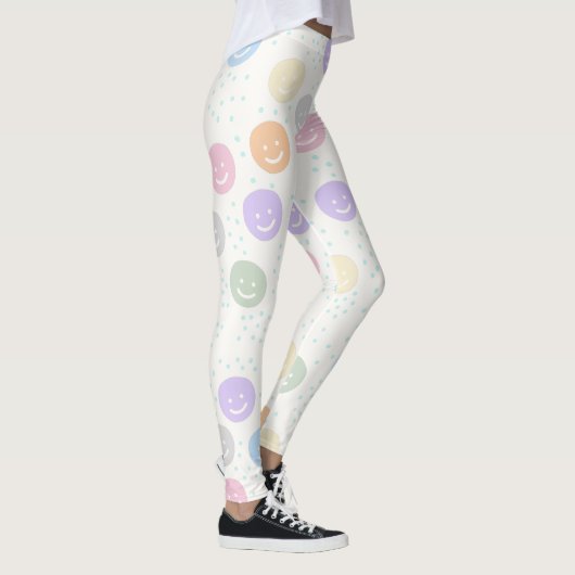 Leggings Smiley Muster (Droite)