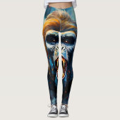 Leggings Smiling gorilla (Devant)