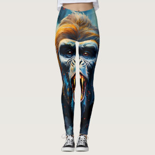 Leggings Smiling gorilla