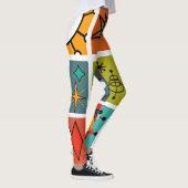 Leggings Smorgasbord moderne du milieu du siècle (Droite)