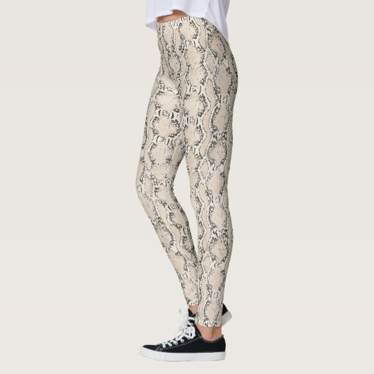 Leggings snake skin texture (Gauche)