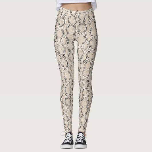 Leggings  snake skin texture (Devant)