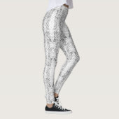 Leggings Snakeskin blanc exotique (Droite)