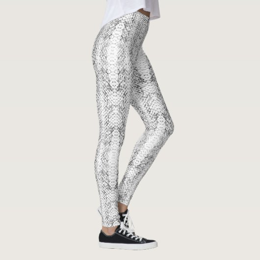 Leggings Snakeskin blanc exotique (Droite)