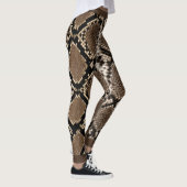 Leggings Snakeskin noir (Droite)