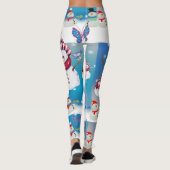leggings sneeuwman (Achterkant)