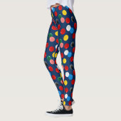 Leggings Snooker Player Billard coloré (Gauche)