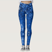 Leggings Snow Midnight Blue Sky Snowflics (Devant)