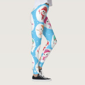 Leggings Snowball et Snowman Blue (Droite)