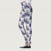 Leggings Snowball Noël arbre hiver neige neige (Gauche)