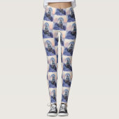 Leggings Snowball Noël arbre hiver neige neige (Devant)