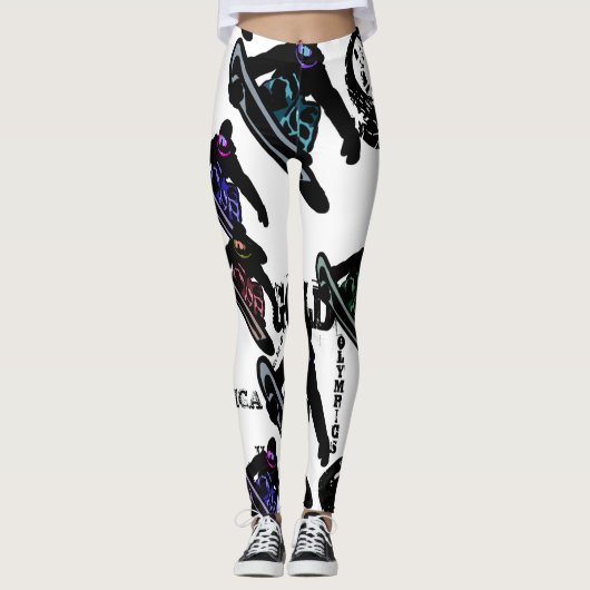 LEGGINGS SNOWBOARDING (Devant)