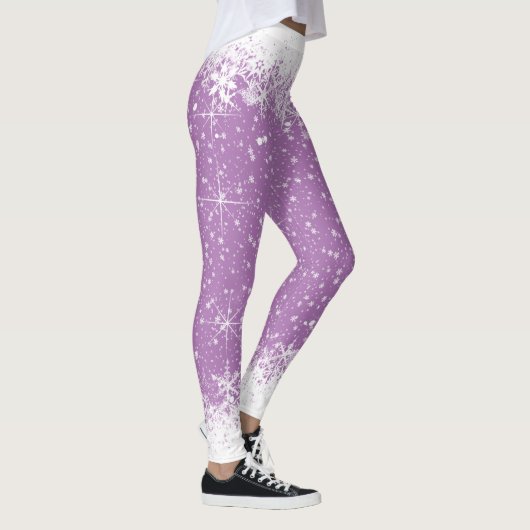 Leggings Snowfall and Snow Borders Noël Any Colo ID728 (Droite)