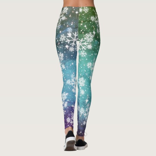 Leggings Snowflakes & Stars (modifiable) (Dos)
