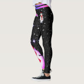 Leggings Snowman et Snowflakes sur VOTRE COULEUR Noël (Gauche)