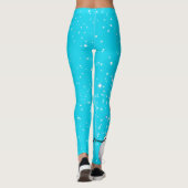 Leggings Snowman gelé Joyeuses vacances Starry sur votre co (Dos)