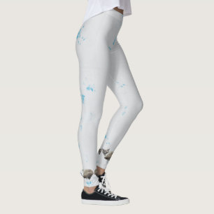 Leggings Snowshoe Siamois Empreintes Maureen Girard Mag de