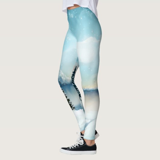 Leggings Snowy pine (Gauche)