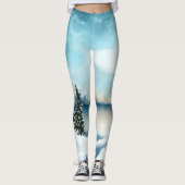 Leggings Snowy pine (Devant)