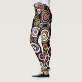 Leggings Soakage par des artistes aborigènes australiens (Gauche)