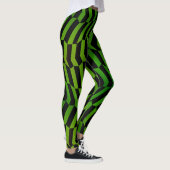 Leggings Socialite Wild et Sassy Green Motif (Droite)