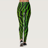 Leggings Socialite Wild et Sassy Green Motif (Dos)