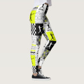 Leggings Softball Jaune Sleep  (Droite)