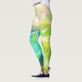 Leggings Soie pastel colorée (Gauche)